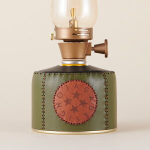 【OJAGA DESIGN オジャガデザイン】 SYLVIA-250 ガスカートリッジカバー バーナー ランタン コンロ ガス缶 OD缶 250 500 アウトドア 革 牛革 本革 レザー プレゼント ギフト カーキ オジャガ キャンプ