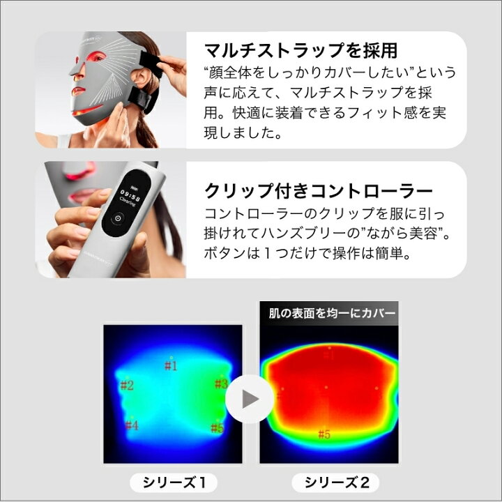 楽天市場】CurrentBody Skin LEDマルチライトマスク メーカー公式 美顔 