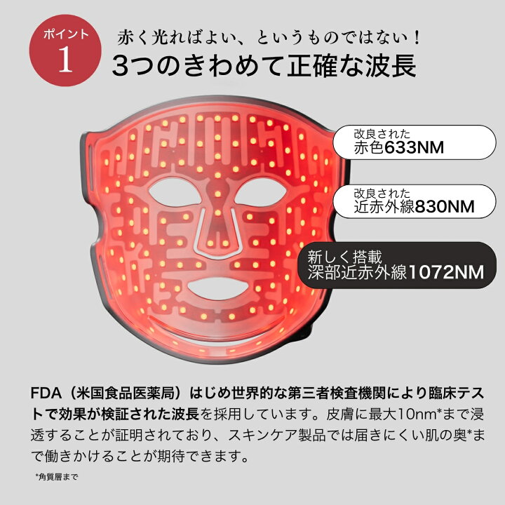 楽天市場】CurrentBody Skin LEDライトセラピーマスク シリーズ2 
