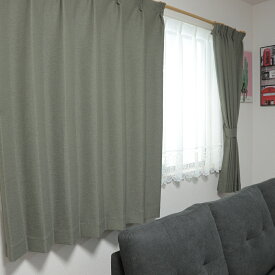 新品 2級遮光カーテン Aフックタイプ ACN131【 4サイズよりご選択 】100×110 100×135 100×178 100×200 各2枚組 ウォッシャブル インテリア オシャレ タッセル付属 アジャスターフック付き 1.5倍ひだ　2級遮光 日本製