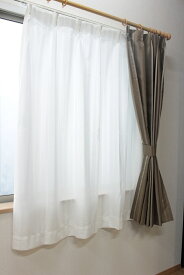 厚手タイプ ミラーレースカーテン 100×133 ヒートバリア シリコン配合糸使用 アジャスターフック付き 2枚組 強力遮像カーテン 遮熱カーテン レースカーテン 遮光カーテン 4 新品