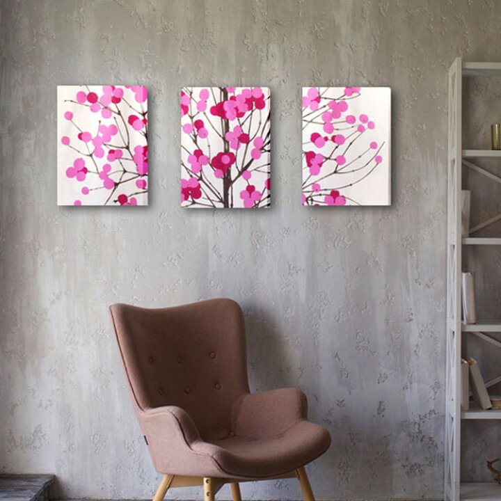 楽天市場】ファブリックパネル 3枚セット マリメッコ 北欧 ルミマルヤ  