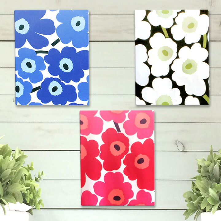 楽天市場】ファブリックパネル 3枚セット マリメッコ 北欧  