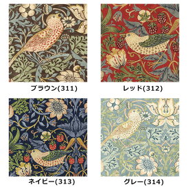 ファブリックパネル ウィリアム・モリス 英国 イチゴドロボウA William Morris 約33x24cm横 イチゴ柄あり おしゃれ ファブリックボード ウィリアムモリス ウイリアムモリス ウォールパネル 生地 ギフト プレゼント 苺 葉っぱ ボタニカル 鳥