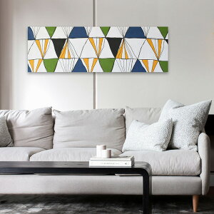 ファブリックパネル ワイデザイン 北欧 スティッグ Ydesign 約135×44cm おしゃれ ファブリックボード ウォールパネル 生地 ギフト カラフル リビング 幾何学模様
