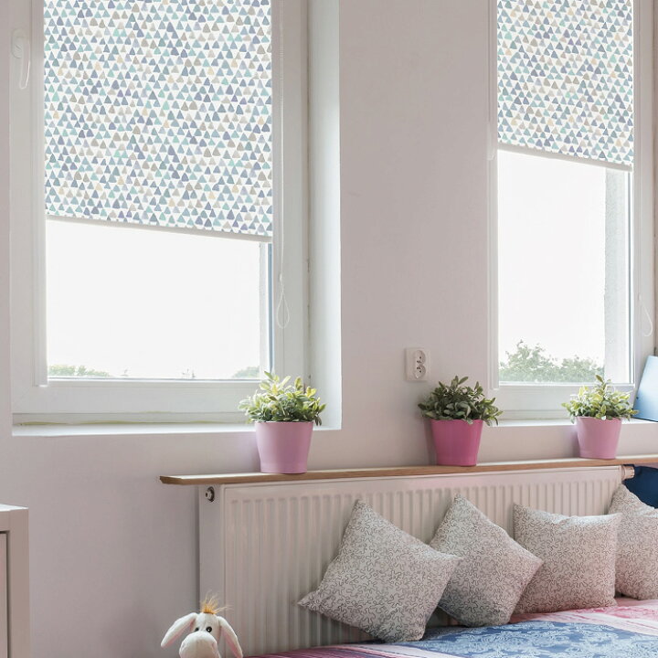 楽天市場 ロールスクリーン ロールカーテン オーダー デザイン 花柄 リーフ柄 ボタニカル柄 ドット柄 無地調 おしゃれ 全18柄 小窓 スクリーン 間仕切り 目隠しデザインファブリックコレクション 北欧カーテン通販わくわくカーテン