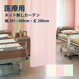 医療 病室用カーテン (ネットなしタイプ) Eタイプ シンコール【制菌メディG TA-5045-5047-3】幅201cm〜300cm 高さ〜200cm 防炎 洗える 防汚 制電 制菌・抗菌 カラー 3色 / カーテン オーダー オーダーメイド ドレープ SEK 無地 施設 タクト