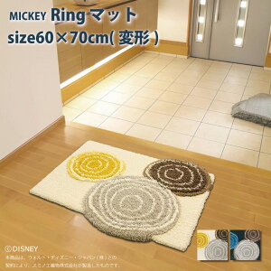 Mickey Ring MAT �����O�}�b�g DMM-4025 ���O�E�}�b�g �f�B�Y�j�[ Disney �ő��size60×70cm ����~�߉��H �h�_�j���H �~�� ���{�� �X�~�m�G ���O