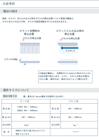 注意事項