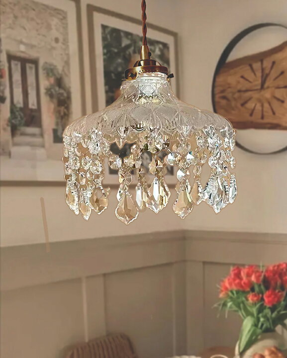 楽天市場】ペンダントライト シャンデリア ガラス おしゃれ 天井照明  