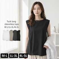 楽天市場】大きいサイズ レディース（袖の長さノースリーブ）（Tシャツ 