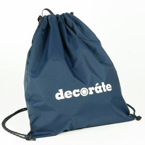 【decorate正規取扱店】Knapie ナップザック デコレート キッズバッグ リュックサック ブラック ネイビー サブバッグ 体操服入れ レッスンバッグ