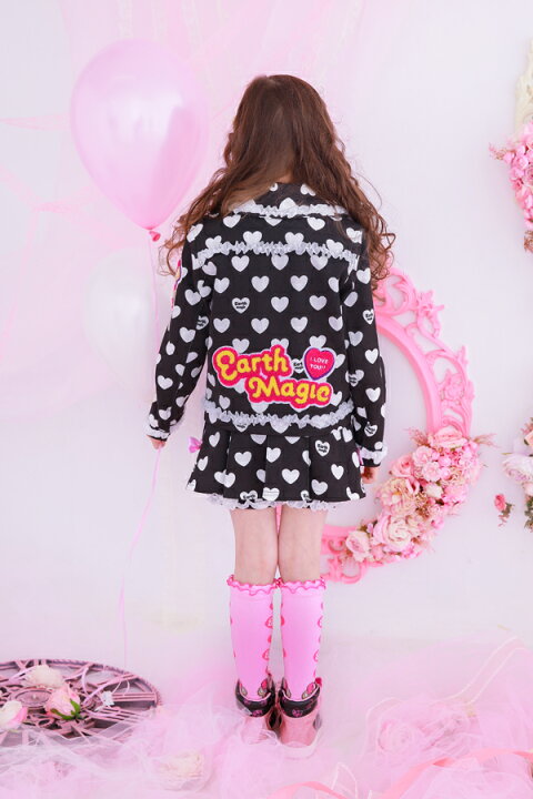 楽天市場】EARTHMAGIC【正規取扱店】アースマジック ハートロゴ総柄  