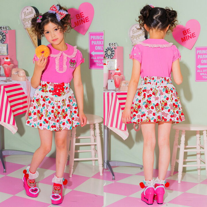 楽天市場】EARTHMAGIC【正規取扱店】アースマジック 袖ハート刺繍襟  