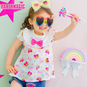 EARTHMAGIC�y���K�戵�X�z�A�[�X�}�W�b�N�x�r�[ �J���t���~�j�n�[�g�}�t�B�[�����`���j�b�N �� �s���N 80cm 90cm �x�r�[ �Ԃ���� ���̎q ���� �o�Y�j�� �x�r�[�M�t�g 1�� 2�� �y50%OFF�z