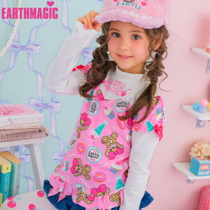 EARTHMAGICyK戵XzA[X}WbN CafenClbNTVc C[h  y[sN x_[ }tB[  ̎q q LbY gbvX 100cm 110cm 120cm 130cm 140cm y50%OFFz