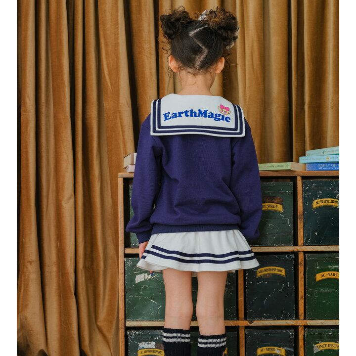 楽天市場】【EARTHMAGIC正規取扱店】アースマジック セーラーカラー裏  