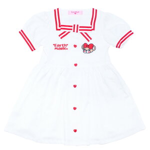 �y110�`140cm/50%OFF�zEARTHMAGIC �A�[�X�}�W�b�N �X�N�G�A�l�b�N�_���K���[�����s�[�X �}�t�B�[ ���� ���̎q �q���� �L�b�Y �z���C�g �� �� ���b�h ���� ���z