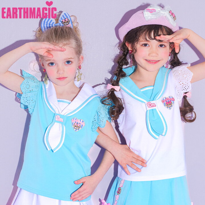 楽天市場】【EARTHMAGIC正規取扱店】アースマジック 2024夏 レース袖  