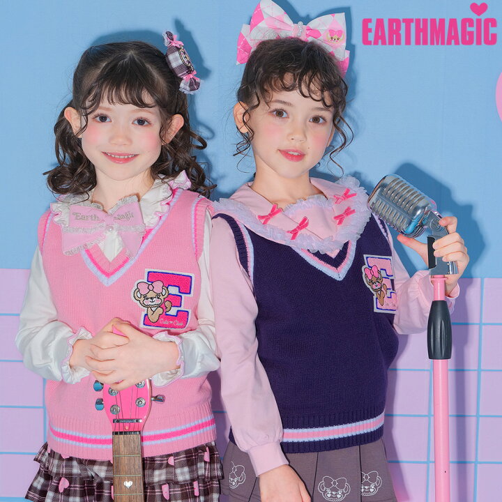楽天市場】【EARTHMAGIC正規取扱店】アースマジック 2024秋 Vネック  