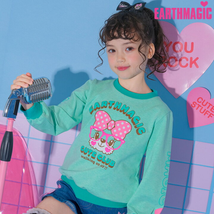 楽天市場】【EARTHMAGIC正規取扱店】アースマジック 2024秋 ミニ裏毛 