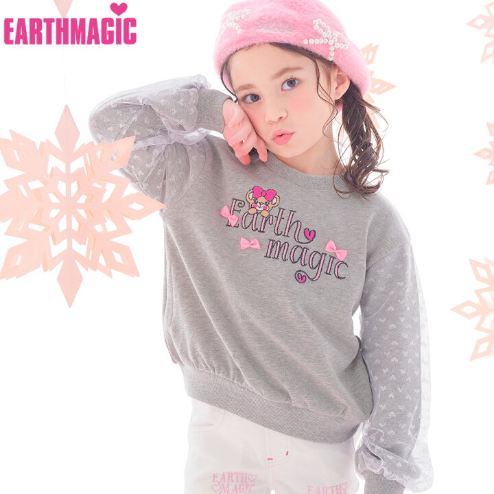楽天市場】【EARTHMAGIC正規取扱店】アースマジック 2024冬 袖チュール 