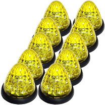 楽天市場】24v led マーカー 10個セット イエローの通販
