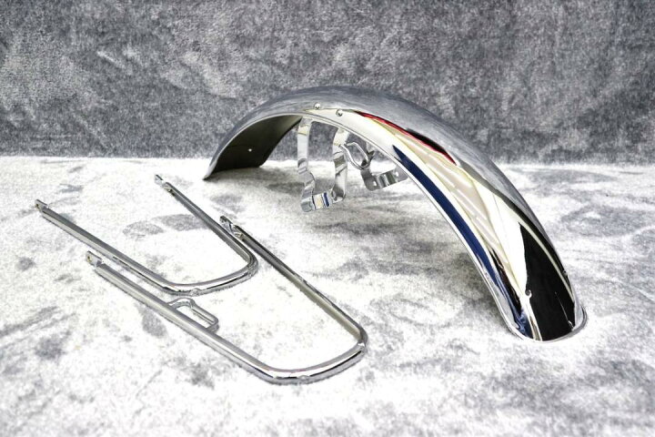 楽天市場】CB400F メッキ フロント フェンダー : カスタムパーツ DJ