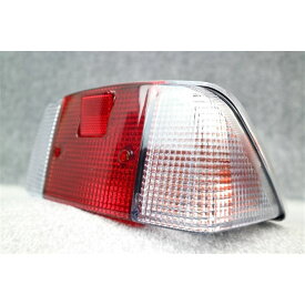 CBX400F　テール　ランプ　紅白×銀