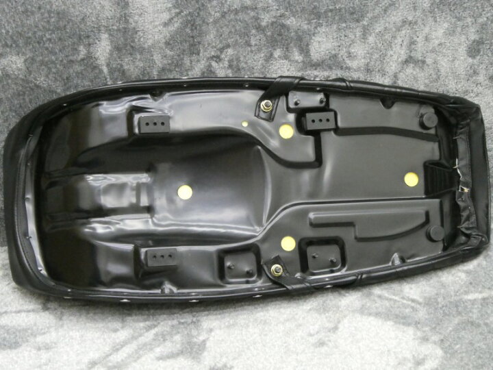 楽天市場】GS400 シート 黒皮 鋲打ち : カスタムパーツ DJ