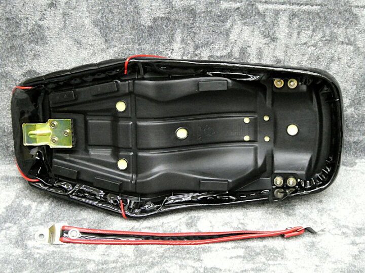 楽天市場】GN125 黒赤エナ タックロールシート / GN125H GN125-2F 