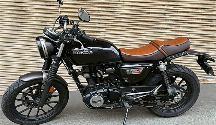 楽天市場】GB350Sエス 茶ツートン 標準 タックロールシート / ブラウン 