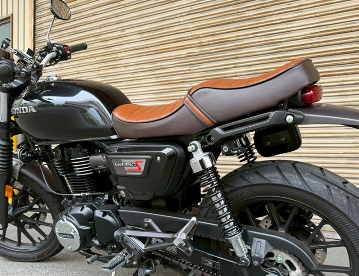 楽天市場】GB350Sエス 茶ツートン 標準 タックロールシート / ブラウン 