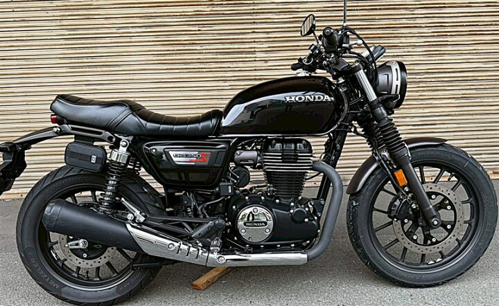 楽天市場】GB350Sエス 黒皮 変形 タックロールシート / ブラック 