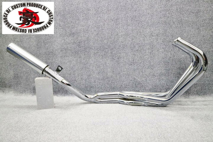楽天市場】CBX400F【豪】タイプ2 マフラー メッキ 50π 有 