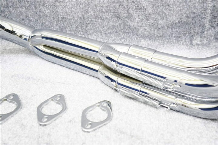 楽天市場】CB400SF NC31 DJガニマタ 6分割 マフラー メッキ ＋ 