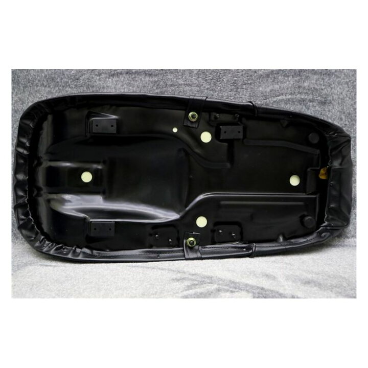 楽天市場】GS400 黒 レザー タックロール シート : カスタムパーツ DJ