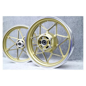 ゼファー1100 キャスト ホイール ゴールド セブン 前後 18インチ