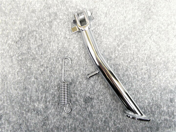 楽天市場】ゼファー400/χ サイドスタンド ショート 18cm 