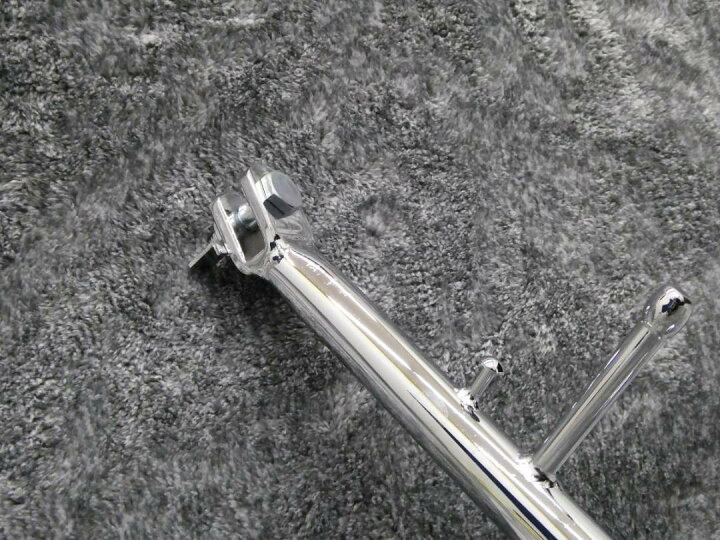 楽天市場】ゼファー1100 メッキ サイドスタンド ロング27cm 
