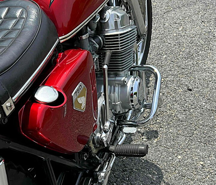 楽天市場】CB750K 専用設計 エンジンガード メッキ /CB750K 