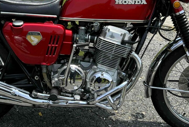 楽天市場】CB750K 専用設計 エンジンガード メッキ /CB750K 