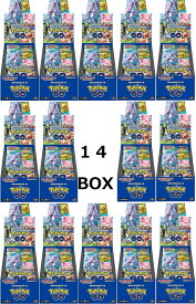 Pokemon Go 　14BOX（シュリンク付き）　プロモカード70パック(70枚) 付き