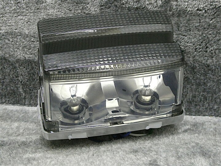 楽天市場】XJR400 前期 テールランプASSY スモーク/クリアスモーク 