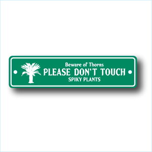 �K�[�f���T�C���v���[�g �h���C�K�[�f�� 28cm��7cm SPIKY PLANTS GR