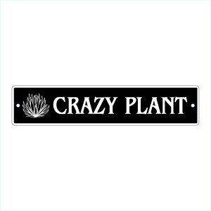 K[fTCv[g hCK[f 52cm11cm CRAZY PLANT BK