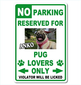 �J�X�^�� �I���W�i���h�b�O ���o�[�Y �I�����[ �T�C���v���[�g�ʐ^54cm��36cmNo Parking Dog Lovers only GR