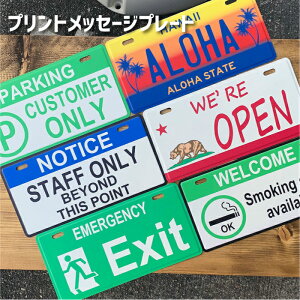 �v�����g�^�C�v�@�A�����J�� ���b�Z�[�W �v���[�g �A���~ �Ŕ� �h�� �ϐ��@�i���o�[�v���[�g