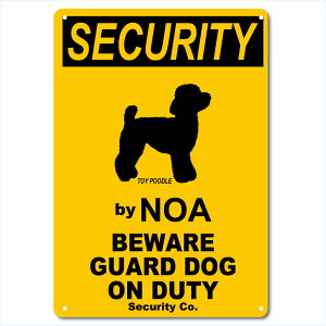 JX^ SECURITY DOGA~TCv[g36cm25cmuTOYPOODLEv