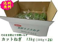 阿波の新鮮カットねぎ 13kg（500g×26袋）業務用 送料無料 徳島県産 香川県産 自社産 産地直送 クール便 …